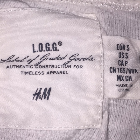 5/$25 SALE 🌟 H&M L.O.G.G. Lace Top with Buttons - Picture 4 of 6